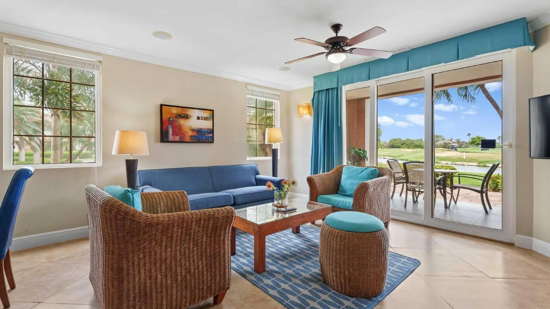 Golf Course View - Garden 1Br Condo - Dr01 パームビーチ