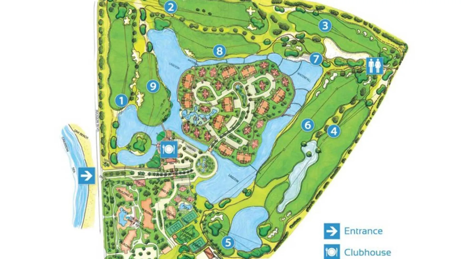 Holiday home Golf Course View - Garden 1Br Condo - Dr01 Palm Beach